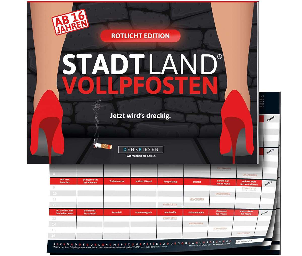 STADT LAND VOLLPFOSTEN® - Rotlicht Edition - Jetzt wird's dreckig.